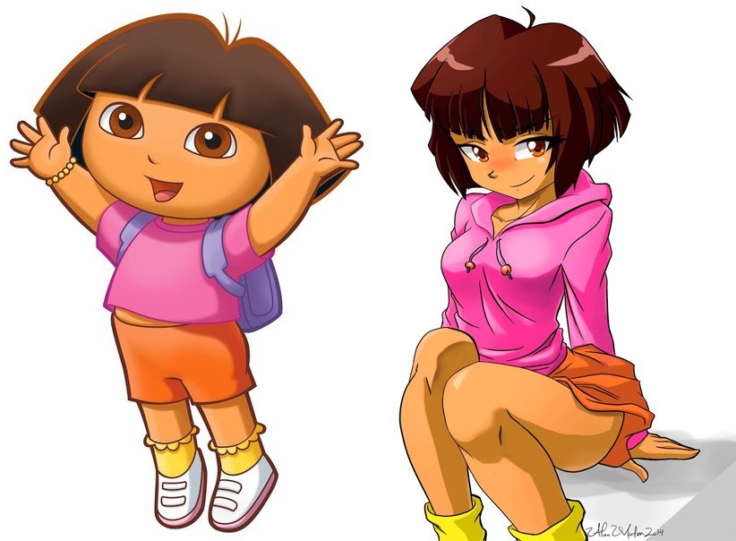Dora boobs
