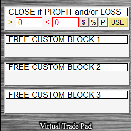 Exp5-VirtualTradePad - Панель функций