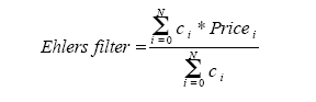 J. F. Ehlers的重心指标(Center of Gravity)