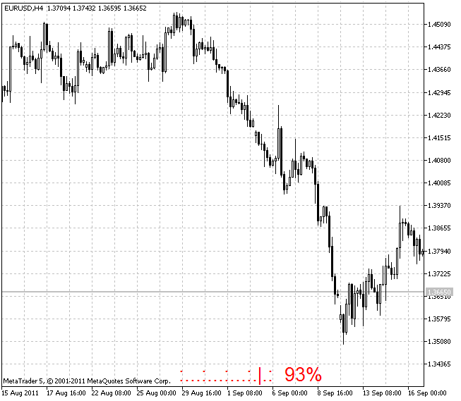 바타이머 표시기