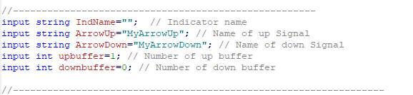 Inputs Inputs