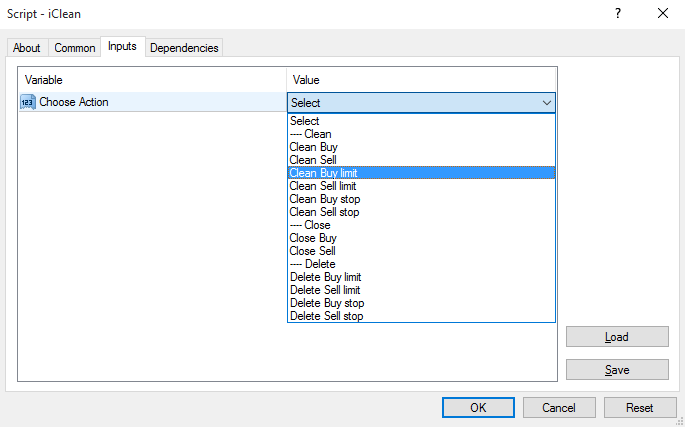 iClean script iClean script