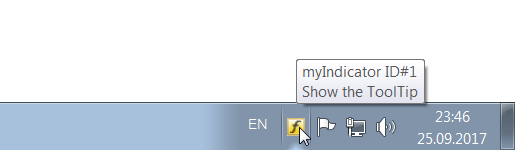 An example of a tooltip