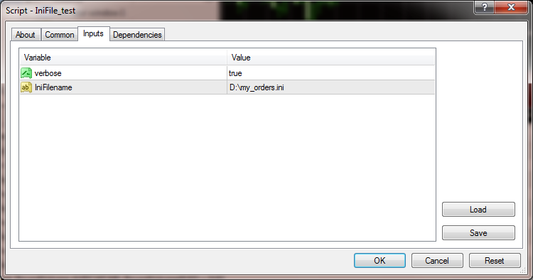 The ini file can be saved at any place. The ini file can be saved at any place.