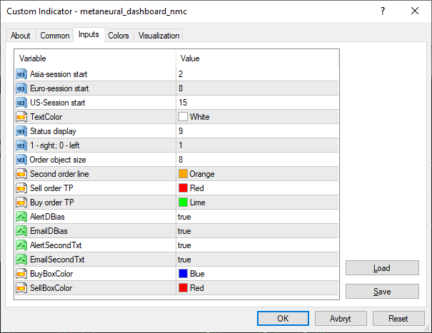nnsettings nnsettings
