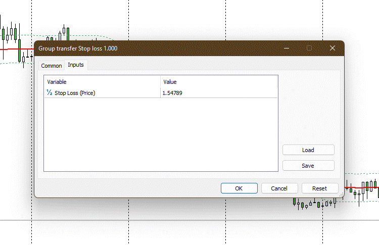 Group transfer Stop loss Group transfer Stop loss