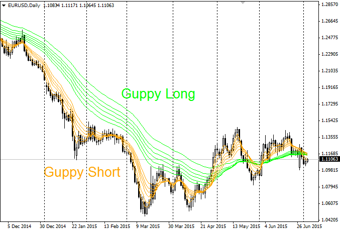 Guppy Long and Short Guppy Long and Short