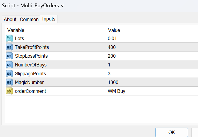BuyInput BuyInput