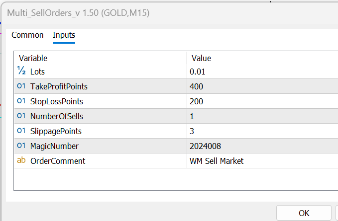 SellInput SellInput