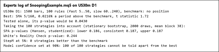 Output of SnoopingExample.mq5 Output of SnoopingExample.mq5