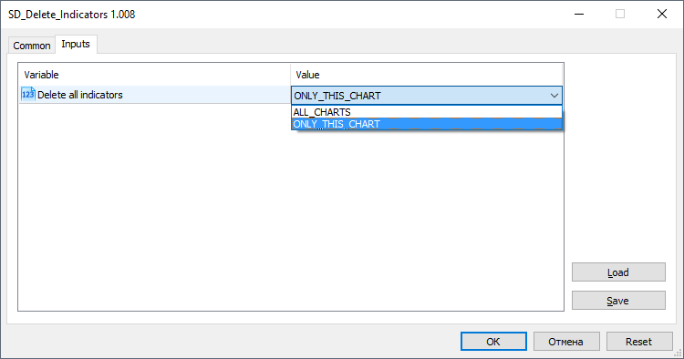 SD Delete Indicators