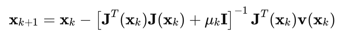 Levenberg-Marquardt method