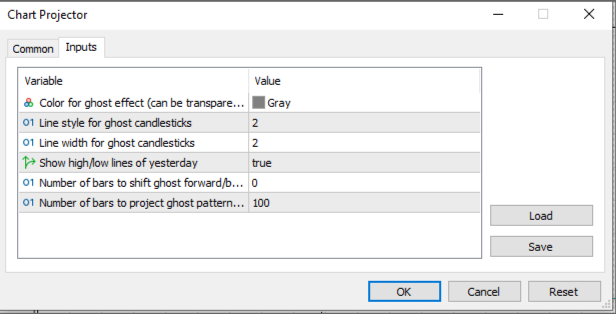 script inputs