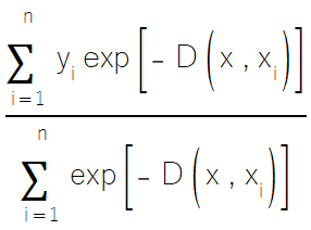 GRNN formula