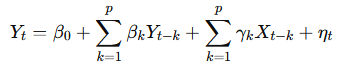 向量自回归公式