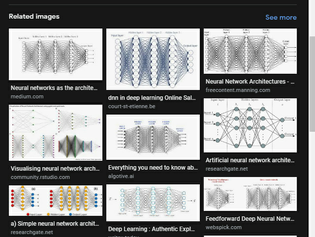 architectures de réseaux neuronaux