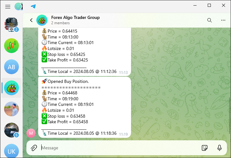 Telegram 买入信号