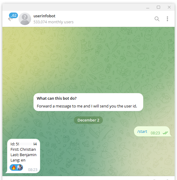 Get Id Bot