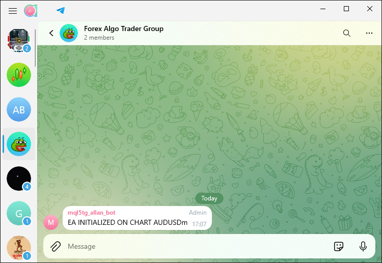 简单 Telegram 信息