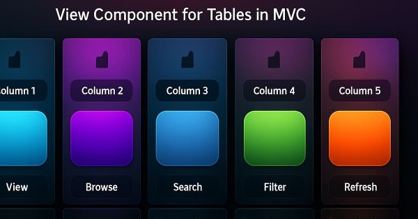Компоненты View и Controller для таблиц в парадигме MVC на MQL5: Простые элементы управления