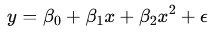 Linear Quadratic Regression Formula