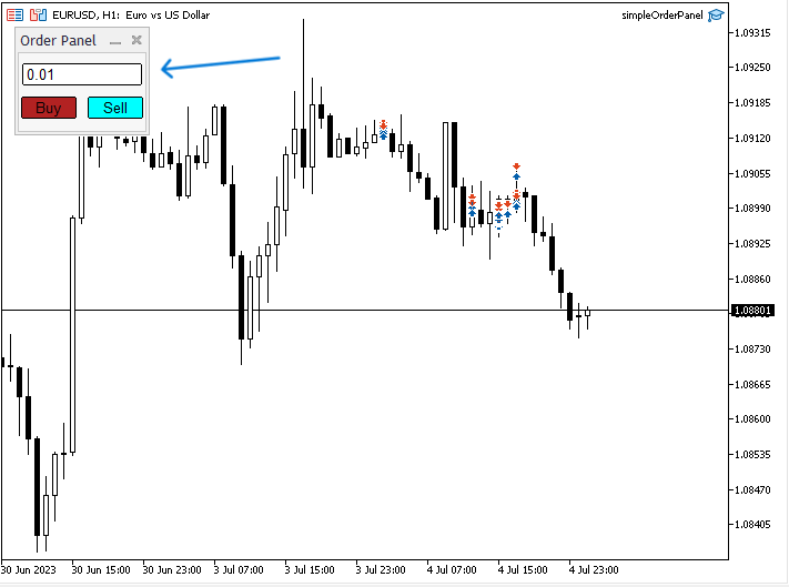 pannelloOrdineSempliceConClasse