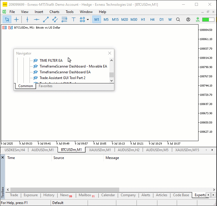 DASHBOARD BACKTEST