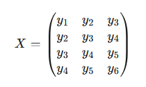 Trajectory matrix