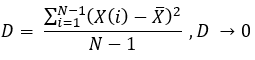 deviazione di dispersione relativa