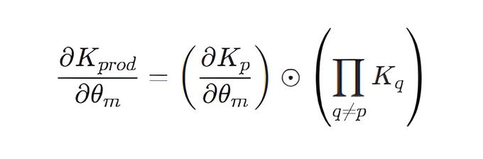 Derivative Product kernels