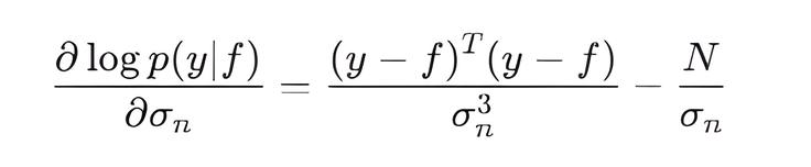 Gradient param Gauss loglike