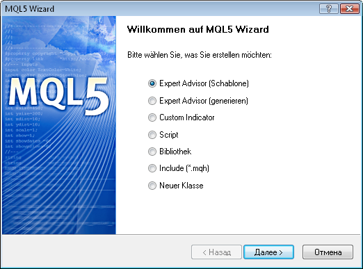 Boîte de dialogue traduite dans MetaEditor UI