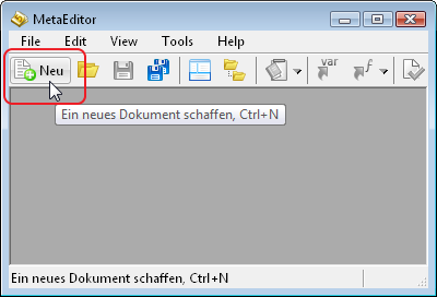 Nom du bouton dans la barre d'outils