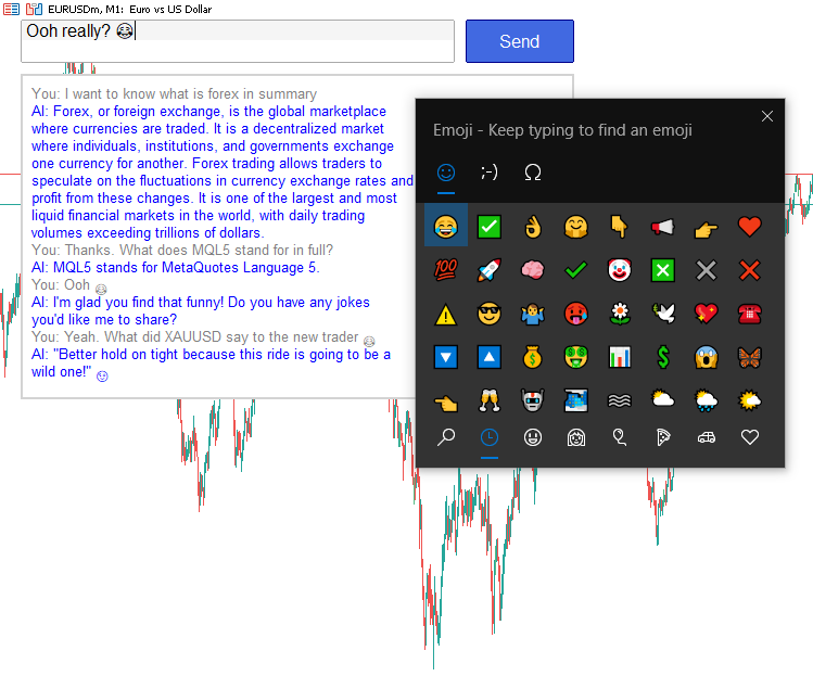 EXAMPLE USAGE OF SPECIAL CHARACTERS
