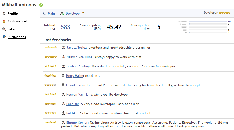 Kunden bitten, Feedback zu hinterlassen