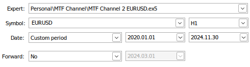 Nosso segundo lote de EAs a serem testados