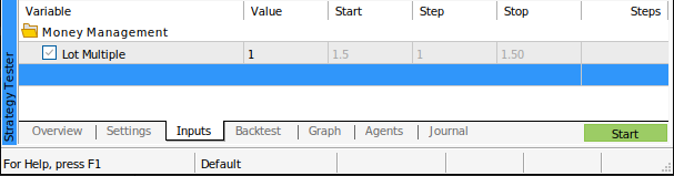 Nossas configurações do sistema