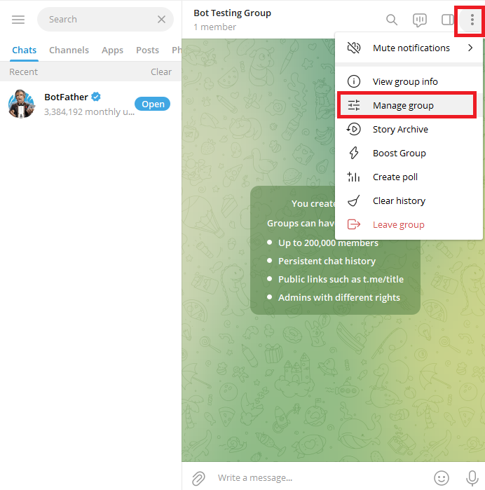 Figure 13. Manage Group Figure 13. Manage Group