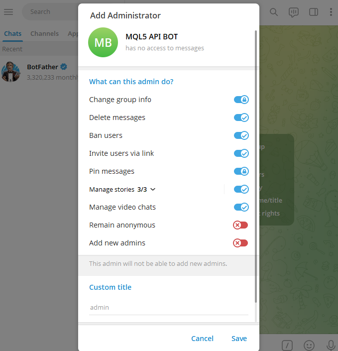 Figure 16. Permissions Figure 16. Permissions
