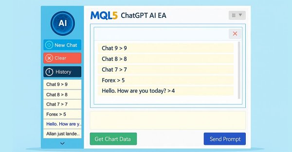 Building AI-Powered Trading Systems in MQL5 (Part 5): Adding a Collapsible Sidebar with Chat Popups
