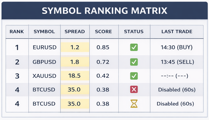 Symbol Ranking Mechanism Symbol Ranking Mechanism