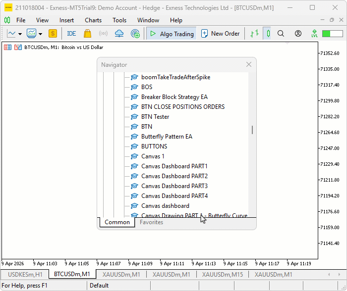 BUTTERFLY CURVE IN MQL5 BACKTESTING