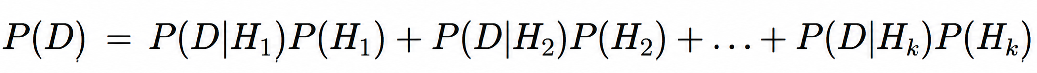 Total probability (Evidence)