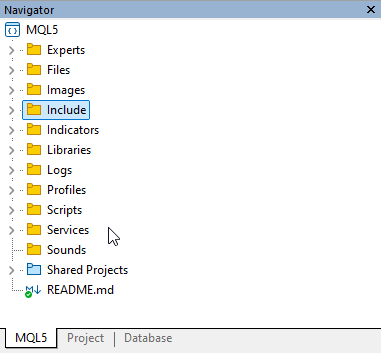 Accessing the matrix library in MetaEditor Accessing the matrix library in MetaEditor