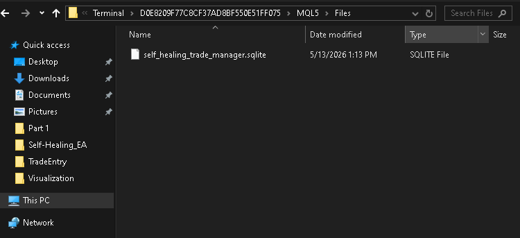 SQLite persistence layer initialized successfully SQLite persistence layer initialized successfully