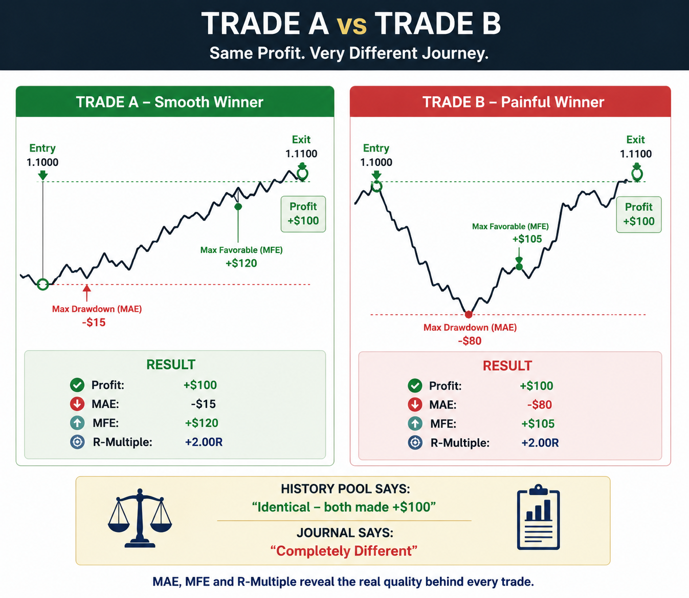 trade a vs trade b trade a vs trade b
