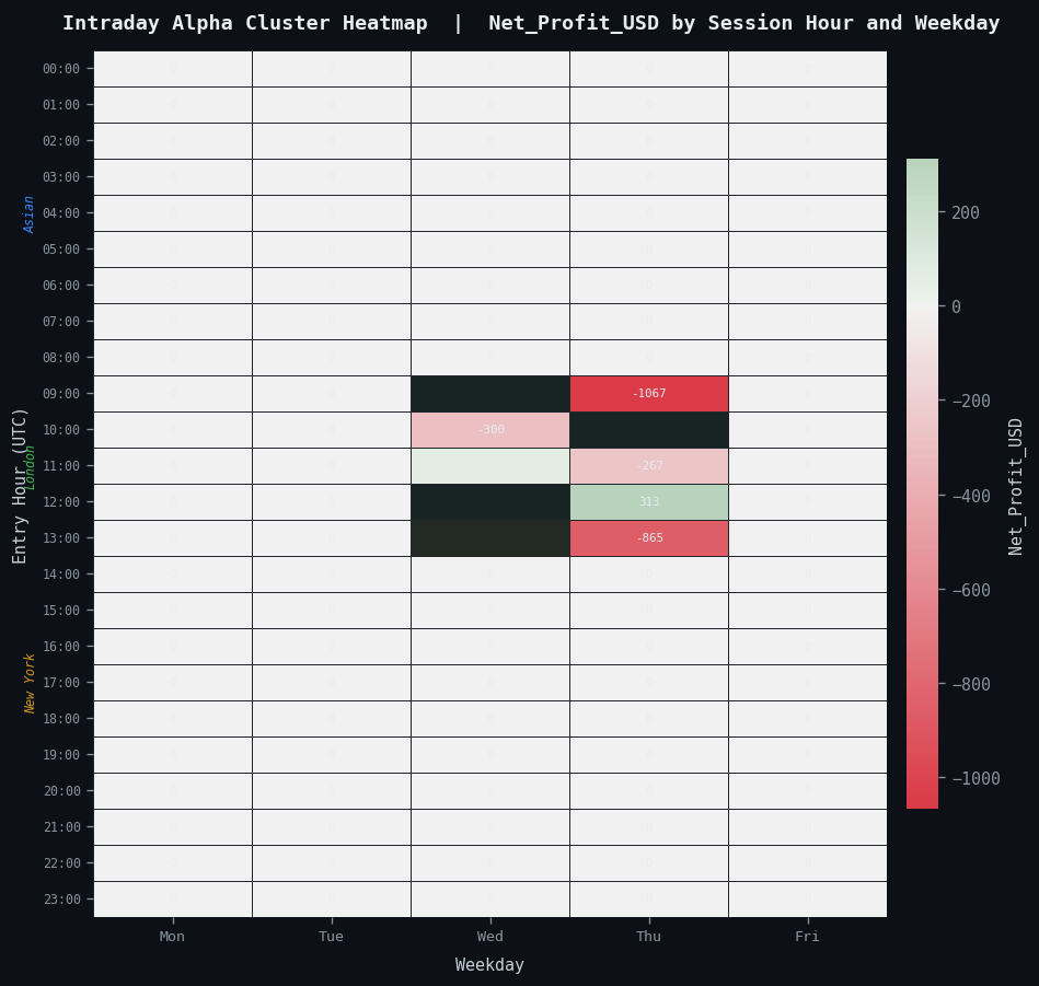 Fig. 5: Intraday Performance Heatmap Fig. 5: Intraday Performance Heatmap