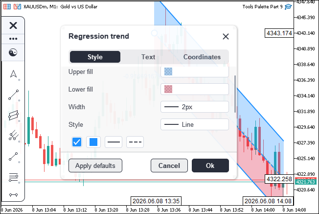SETTINGS WINDOW IMPLEMENTATION