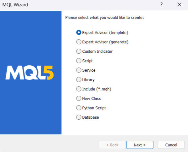 Expert Template Selection Expert Template Selection