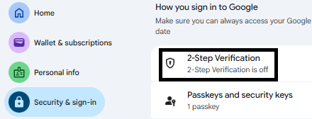 Figure 5. 2-Step Verification Figure 5. 2-Step Verification